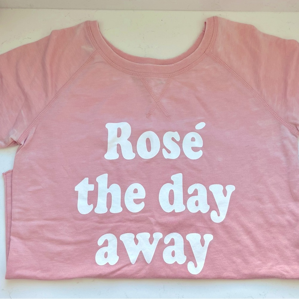 Blush | Rose the day away | Distressed | Shirt